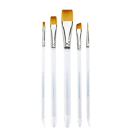 Aqualon Royal & Langnickel Variety Artist Brush Set, 5-Piece Aqualon