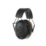 PROTEAR NRR 25dB Noise Reduction Digital Radio Ear Muff, Ear Hearing Protection Earmuff with Boom Microphones, Bluetooth Headphone Function for Daily PROTEAR