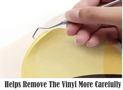 A2Z 5pc Basic Cricut Maker Weeding Budget Tool Kit, Stainless Steel Vinyl Craft Paper Craft Tool for Silhouettes Cameos, Lettering Pokey Tools A2Z SCILAB