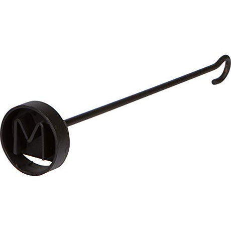Circle M BBQ Branding Iron for Steaks, Buns, Wood & Leather BBQ Fans