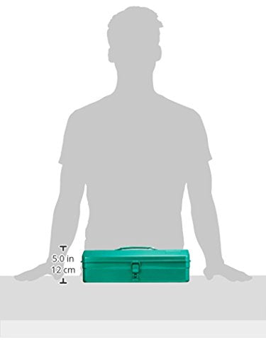 TRUSCO Y-350-GN Mountain Tool Box, 14.8 x 6.4 x 4.8 inches (373 x 164 x 124 cm), Green Trusco