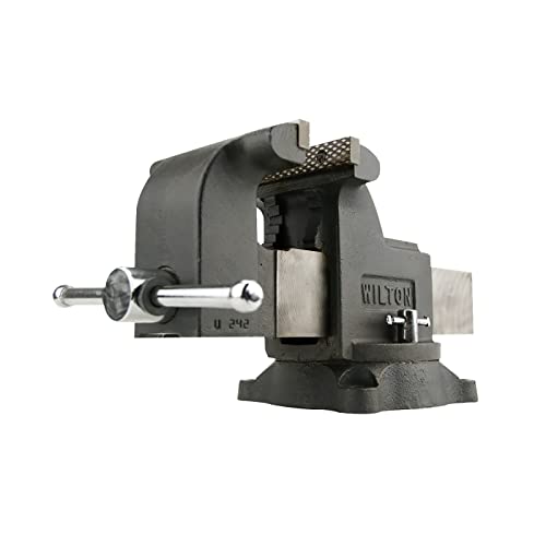 Wilton WS4 Shop Bench Vise, 4" Jaw Width, 4" Max Jaw Opening (63300) Wilton