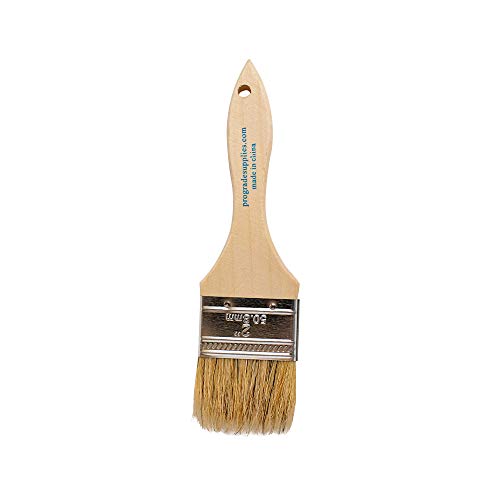 Pro Grade - Chip Paint Brushes - 36 Ea 2 Inch Chip Paint Brush Light Brown - WoodArtSupply