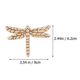 Didiseaon 50 Sets Unfinished Wooden Dragonfly Cutouts Insect Wood Slice Blank Wooden Paint Crafts for Kids Painting DIY Craft Didiseaon