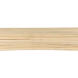 ZOENHOU 500 PCS 15.5 Inch Natural Bamboo Sticks for Crafts, Wooden Craft Sticks, Bamboo Sticks for Parol Making Molding Building Supplies ZOENHOU