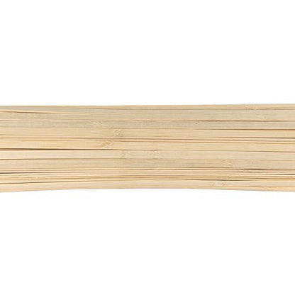 ZOENHOU 500 PCS 15.5 Inch Natural Bamboo Sticks for Crafts, Wooden Craft Sticks, Bamboo Sticks for Parol Making Molding Building Supplies