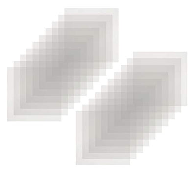 Sovenny 20 Pieces 7 mil Clear Square Mylar Sheet Blank Stencils 6×6 inch Templates for Cricut and Silhouette Machines