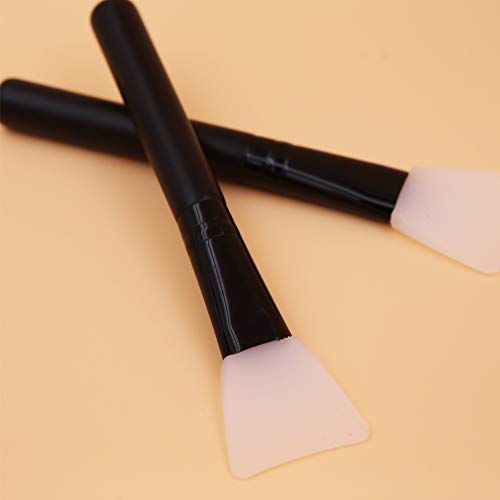 6 Pieces Magic Epoxy Brushes Silicon Epoxy Brushes Set for DIY Mixing & Spreading Epoxy Resin to Glitter Tumblers,Bling Tumbler Cup, Mug（Black） Ryhn