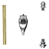 Penn State Industries PKRAHAN Mach3™ Compatible Razor Handle Kit Woodturning Project (1, Chrome) Penn State Industries