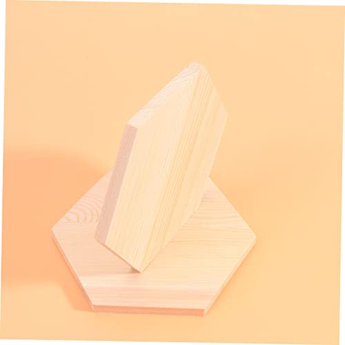 COHEALI 20 Pcs Unfinished Wood Cutout Shapes Ornament Kits for Kids Wood Cutouts for Crafts Unfinished Wood Cutouts Unfinished Wood Shapes Wood COHEALI