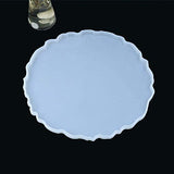 RESINWORLD 13 inches Large Silicone Tray Mold, Big Geode Silicone Mold for Resin, Irregular Shaped Round Resin Geode Tray Molds for Making Resin ResinWorld