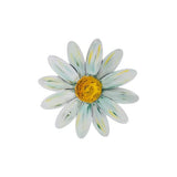 Daisy Flower Shape, Engraved Unfinished Wood Cutout, Build-A-Cross Build-A-Cross