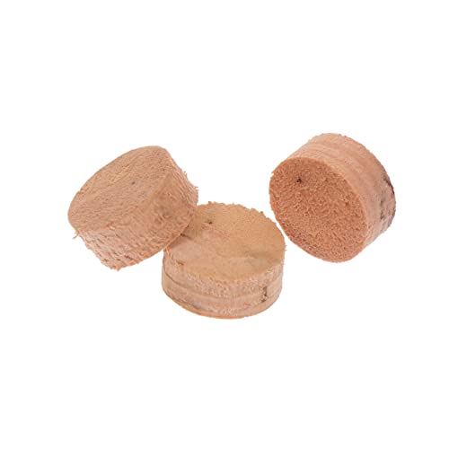 SUPVOX 3Pcs Drain Valve Cork Pad trombone water key cork trombone key pads trombone wood cork pads wooden trombone pads trumpet water key cork SUPVOX
