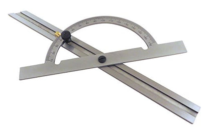 Taytools 12" Hardened Steel Protractor Angle Finder Sliding Bevel Gauge TTWHDP - WoodArtSupply