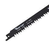 Vearter 5PCS/Set S1531L Reciprocating Saw Blades 5TPI HCS Sabre Saw 240mm for Cutting Course Damp Wet Wood Logs Plactics Vearter