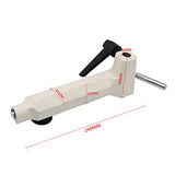 Woodworking Turning Small Lathe Tool Holder Base Aperture 16MM Household Tool Rest Cast Iron Base DIY Lathe Accessories MAYAGU