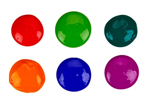 Crayola Washable Kids Paint, Assorted Bold Colors, Painting Supplies, 6 Count Crayola