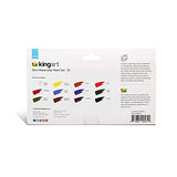 KINGART Studio Watercolor Paint, 12 ml (.4oz), Set of 12 Colors KINGART