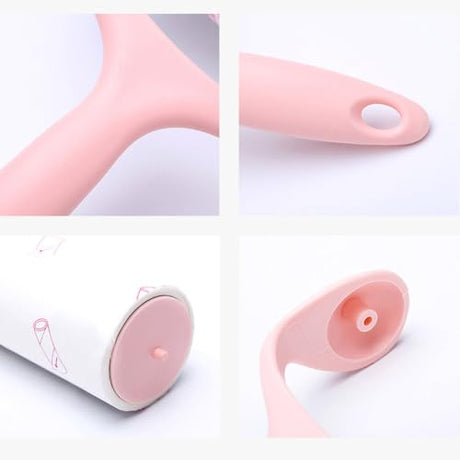 Lint Roller, 9 Refills 540 Sheets,Super Sticky Pet Hair Remover Kit, YQMAJIM Adhesive Lint Brush for Clothes,Carpet,Car Seats,Dust,Dogs,Cats YQMAJIM