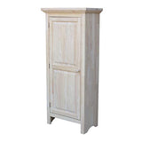 IC International Concepts Single Jelly Cabinet, 51-Inch, Unfinished IC International Concepts