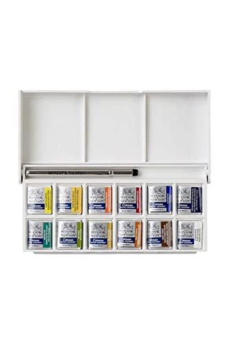 Winsor & Newton Cotman Water Colour Sketchers' Pocket Box 1 pcs sku# 1841676MA - WoodArtSupply