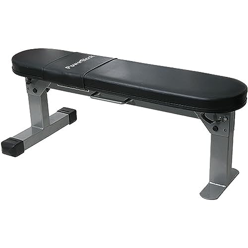 POWERBLOCK Travel Bench, Workout Bench, Folds Up for Easy Storage, Innovative Workout Equipment, Home & Commercial Gyms, Comfortable High Density - WoodArtSupply