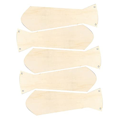 ABOOFAN 10 Pcs Fathers Day Necktie Hand Unfinished Wood Shapes Unfinished Wooden Circles DIY Painting Necktie Wooden Shapes for Crafts Wedding