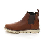 DEWALT Flex Albany 6" Men's Leather, Soft Toe, Non-Metallic, Water Resistant, Chelsea Work Boot, Nature, 10.5 DEWALT