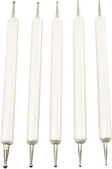Longdex Embossing Stylus Set 5PCS 5 Size Double End Tracing Dotting Tool Stylus for Carbon Transfer Paper Mandala Rock Painting Pottery Clay Craft Longdex