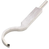 Carbide Tipped Woodturning Tool H8.9 Carbide Wood Lathe Tool Enlarge Swan Hollower Made of Stainless Steel with 10pcs 8.9mm Round Carbide Cutter and Dirtech