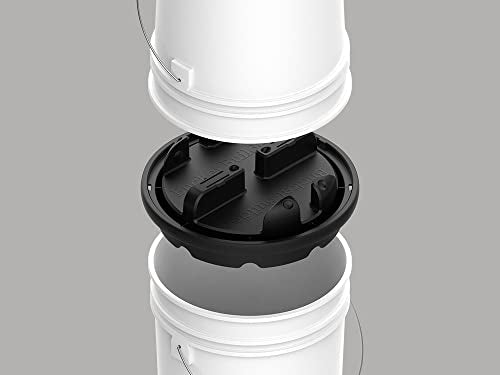 Bucket Builder (4-Pack) - Build A Portable Bench, Sawhorse Or Workbench Using 5-Gallon Buckets Bucket Builder