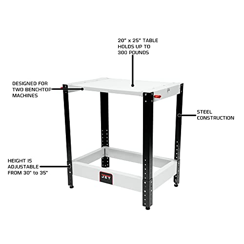 JET Flip Top Benchtop Machine Table (728200) - WoodArtSupply