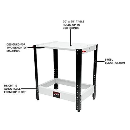 JET Flip Top Benchtop Machine Table (728200) - WoodArtSupply