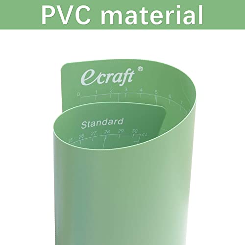 Ecraft 12X12 Cutting Mat For Cricut - Include (Strong/Standard/Light)  Adhesive Sticky (3 pack) Flexible Square Gridded Quilting Cut Mats  Replacement for Crafts、Sewing and All Arts.（Variety)