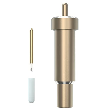 LIKART Premium Fine Point Blade With Housing Works Perfectly for Cricut Maker 3/Maker/Explore 3/Air 2/Air/One, Gold, Cut Cuts Glitter LIKART