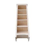 International Concepts 60" H Shaker Solid Wood Bookcase IC International Concepts
