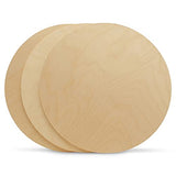 Wood Circles 30 inch, 1/4 Inch Thick, Birch Plywood Discs, Pack of 1 Unfinished Wood Circles for Crafts, Wood Rounds by Woodpeckers Woodpeckers