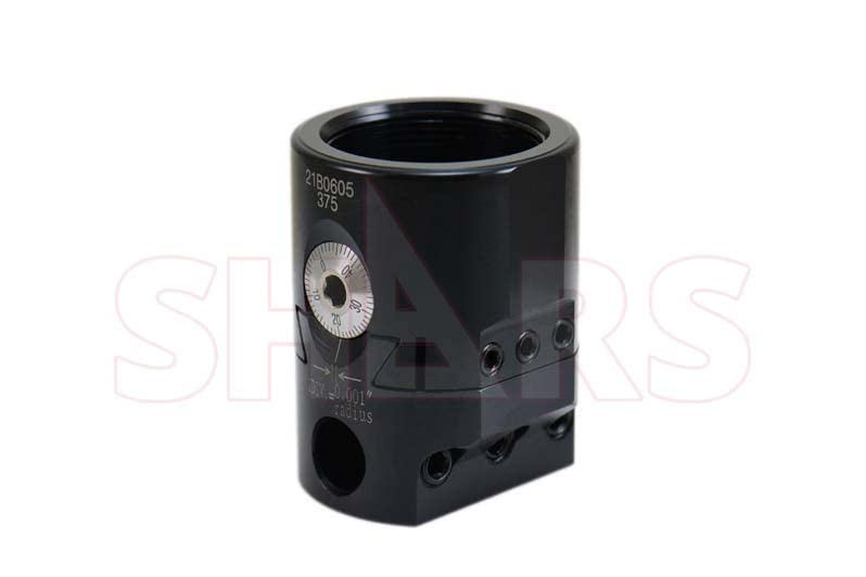 Shars 2" Boring Head + 3/4" Straight Shank + 1/2" C6 Boring Bar 9 Pcs Set 202-8042+202-8004+404-7120 M] Shars