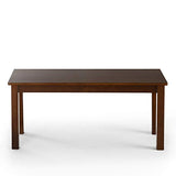 ZINUS Juliet Espresso Wood Bench Zinus
