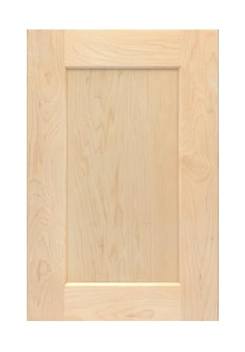 ONESTOCK Unfinished Maple Shaker Cabinet Door Front Replacement - 12W x 24H ONESTOCK