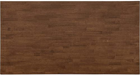 Finch Provence Farmhouse Table, Two-Toned Wood with Turned Legs, Traditional Rustic Furniture Decor for Kitchen or Dining Room, 60" Inch Tabletop, Finch