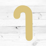 Christmas Candy Cane Unfinished Cutout, Wooden Shape, DIY Craft Build-A-Cross