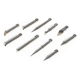 28pc Wood Burning Wood Working and Assorted Soldering Tips Stencil Set Crafting Universal Tool