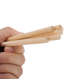 BFDYY Unfinished Natural Wood Craft Dowel Rods 100 Pack(Wood Color-6 x 1/4 Inch) EBOOT