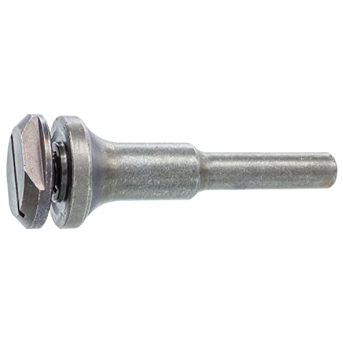 TJR© Mounting Mandrel for Cut-Off Wheels - Versatile 3/8-inch Arbor Hole and ¼-inch Stem with Dual Locking Options with Screwdriver and Wrench - Die TJR