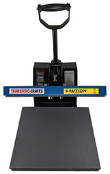Transfer Crafts T-Shirt Heat Press & Digital Sublimation Machine (15x15 Blue) Transfer Crafts