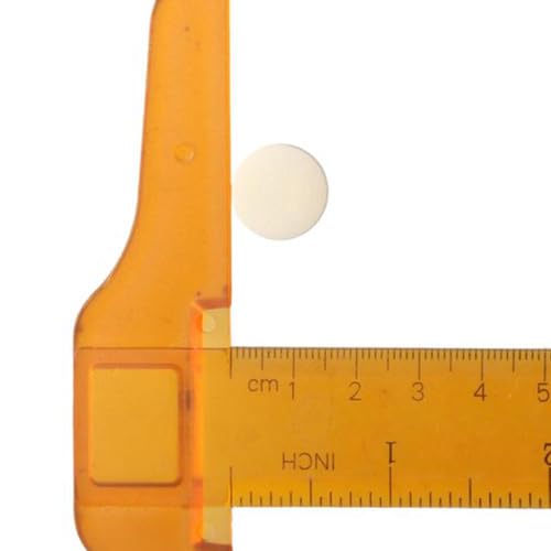 hobbyhub 200Pcs Flat Round Wooden Beads, 15mm Natural Unfinished Wooden Coin Spacer Beads Wooden Circle Coin Loose Beads for Jewelry Making hobbyhub