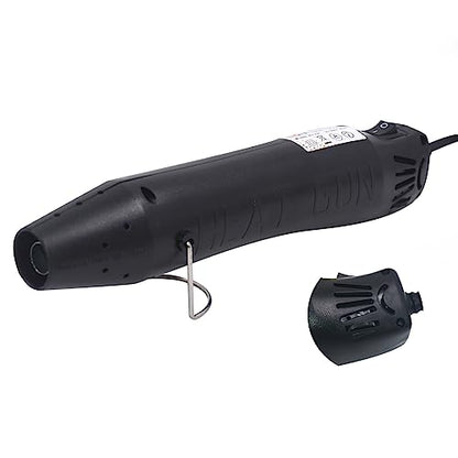 mofa Resin Heat gun,6.6ft Cable 300W Hot Air Gun for Crafting,Acrylic Paint Dryer Multi-Purpose Electric Heating Nozzle (Black Temp Regulation)