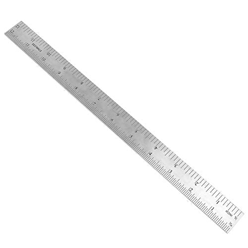 Smgda 12" Combination Square Stainless Steel Adjustable Sliding Ruler & Protractor Level Measure Measuring Set 4-Piece Carpentry Tools Carpenter