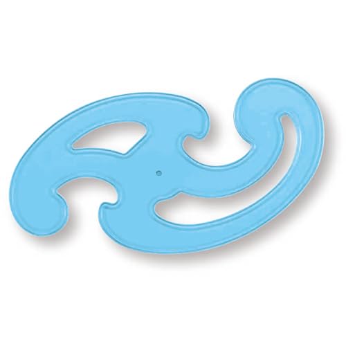 Staedtler Mars 571 Set of 3 Shapes of French Curves, 57140WP STAEDTLER